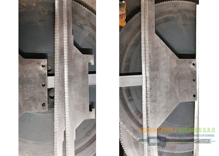 Rectificado de piezas varias formas