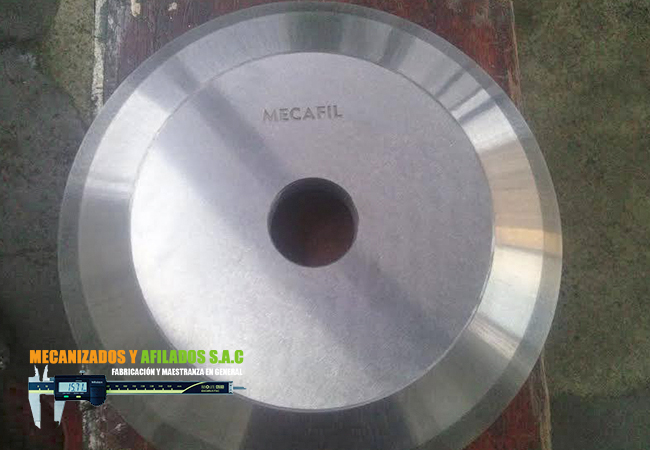 Fabricación de cuchillas para corte de strell fill